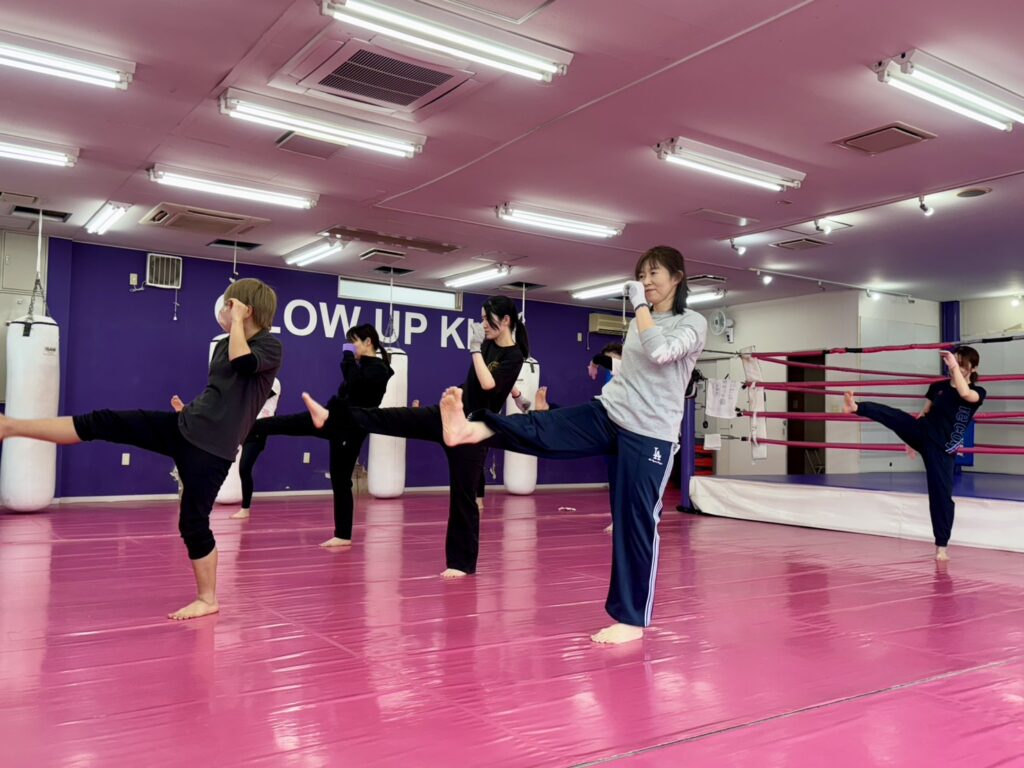 昼間のKICKクラススタート