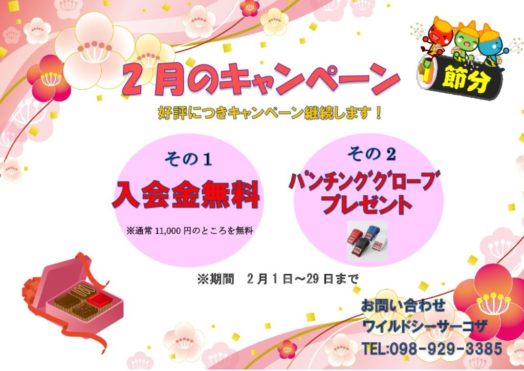 2月キャンペーン